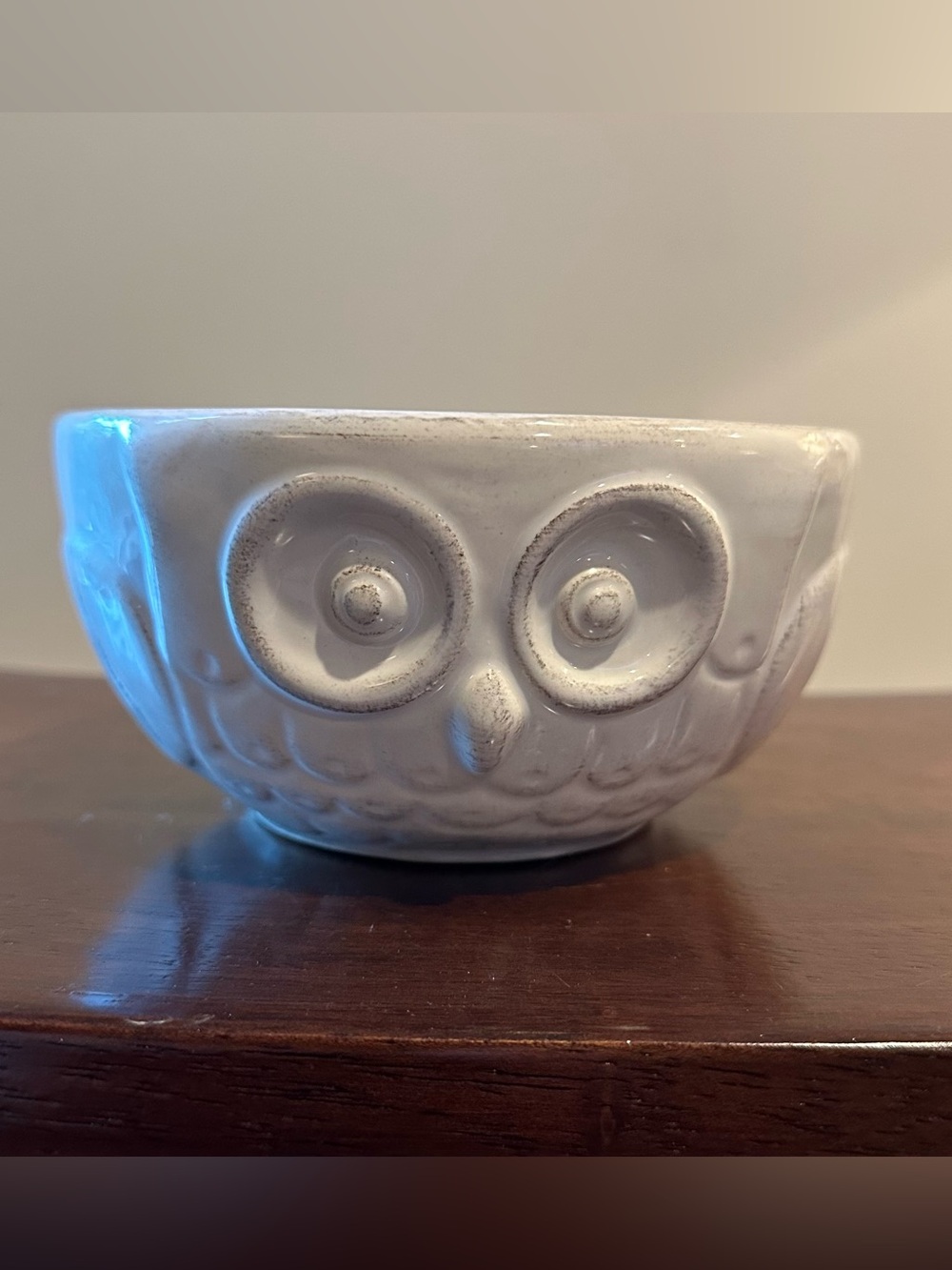 American Atelier • owl shaped ceramic bowl